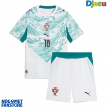 Portugal Pedro Neto #18 Gostujuci Dres za djecu SP 2026 Kratak Rukav (+ Kratke hlače)